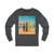 Retro Beach Vibes - Unisex Jersey Long Sleeve Tee