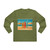 Retro Beach Vibes - Men’s Base Longsleeve Tee 
