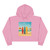Retro Beach Vibes - Crop Hoodie
