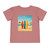 Retro Beach Vibes - Toddler Short Sleeve Tee