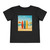Retro Beach Vibes - Toddler Short Sleeve Tee