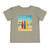 Retro Beach Vibes - Toddler Short Sleeve Tee