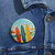 Retro Beach Vibes - Custom Pin Buttons