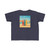 Retro Beach Vibes - Toddler's Fine Jersey Tee