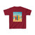 Retro Beach Vibes - Kids Heavy Cotton™ Tee