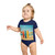 Retro Beach Vibes - Short Sleeve Baby Bodysuit