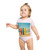 Retro Beach Vibes - Short Sleeve Baby Bodysuit