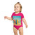 Retro Beach Vibes - Short Sleeve Baby Bodysuit