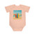Retro Beach Vibes - Baby Short Sleeve Bodysuit