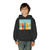 Retro Beach Vibes - Youth Heavy Blend Hooded Sweatshirt