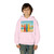 Retro Beach Vibes - Youth Heavy Blend Hooded Sweatshirt