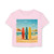 Retro Beach Vibes - Women's Baby Tee