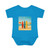 Retro Beach Vibes - Infant Baby Rib Bodysuit