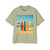 Retro Beach Vibes - Men's Heavy Oversized Tee