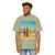 Retro Beach Vibes - Men's Heavy Oversized Tee