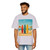 Retro Beach Vibes - Men's Heavy Oversized Tee