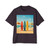 Retro Beach Vibes - Men's Heavy Oversized Tee