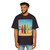 Retro Beach Vibes - Men's Heavy Oversized Tee