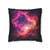 Nebula Dreamscape - Square Poly Canvas Pillowcase