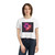 Nebula Dreamscape - Women's Flowy Cropped Tee