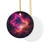 Nebula Dreamscape - Decorative Ceramic Ornaments, Double-Sided (1pc, 3pcs, 5pcs, 10pcs)