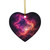 Nebula Dreamscape - Decorative Ceramic Ornaments, Double-Sided (1pc, 3pcs, 5pcs, 10pcs)