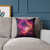 Nebula Dreamscape - Square Poly Canvas Pillow
