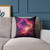Nebula Dreamscape - Square Poly Canvas Pillow