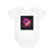 Nebula Dreamscape - Baby Short Sleeve Bodysuit