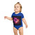 Nebula Dreamscape - Short Sleeve Baby Bodysuit