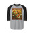 Spicy Taco Fiesta - Unisex Three-Quarter Sleeve Raglan Shirt