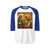 Spicy Taco Fiesta - Unisex Three-Quarter Sleeve Raglan Shirt
