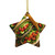 Spicy Taco Fiesta - Decorative Ceramic Ornaments, Double-Sided (1pc, 3pcs, 5pcs, 10pcs)