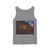 Berlin Graffiti Vibrance - Unisex Garment-Dyed Tank Top
