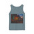Berlin Graffiti Vibrance - Unisex Garment-Dyed Tank Top