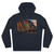Berlin Graffiti Vibrance - King Hooded Sweatshirt