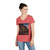 Berlin Graffiti Vibrance - Ladies' V-Neck T-Shirt