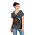 Berlin Graffiti Vibrance - Ladies' V-Neck T-Shirt