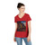 Berlin Graffiti Vibrance - Ladies' V-Neck T-Shirt