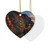 Berlin Graffiti Vibrance - Decorative Ceramic Ornaments, Double-Sided (1pc, 3pcs, 5pcs, 10pcs)