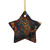 Berlin Graffiti Vibrance - Decorative Ceramic Ornaments, Double-Sided (1pc, 3pcs, 5pcs, 10pcs)