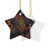 Berlin Graffiti Vibrance - Decorative Ceramic Ornaments, Double-Sided (1pc, 3pcs, 5pcs, 10pcs)