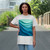 Ethereal Wave Dance - Single Jersey T-shirt