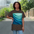 Ethereal Wave Dance - Single Jersey T-shirt