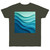 Ethereal Wave Dance - Single Jersey T-shirt