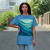 Ethereal Wave Dance - Single Jersey T-shirt