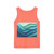 Ethereal Wave Dance - Unisex Garment-Dyed Tank Top