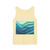 Ethereal Wave Dance - Unisex Garment-Dyed Tank Top