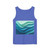 Ethereal Wave Dance - Unisex Garment-Dyed Tank Top