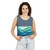 Ethereal Wave Dance - Unisex Garment-Dyed Tank Top